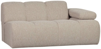 Modulsofa Mojo Boucle 1,5er Arm-Rechts, Beige