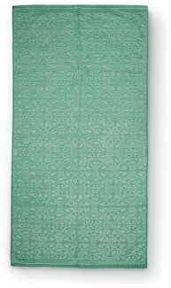 PiP Studio Handtuch Tile Pip Green 70X140 Grün 100% Cotton, terry, 500 GSM 70 x 140 c, Baumwolle (1-St), Handtuch Frottetuch