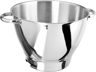 Kenwood Küchenmaschinenschüssel Edelstahlschüssel 4,6L 36385A Zubehör für Chef Titanium & Chef Classic, Edelstahl
