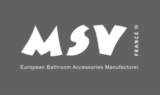 MSV Kosmetikeimer Silber glänzend Mülleimer Treteimer Abfalleimer - 3 Liter – mit Herausnehmbaren Inneneimer