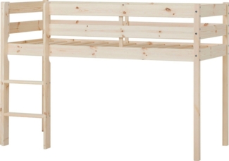 Hoppekids Spielbett ECO COMFORT, Hochbett, in 2 Einzelbetten teilbar, Höhe 72cm, Farbe & Größe & Matratze