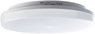 Heitronic Nr. 500639-HE LED Wand- und Deckenleuchte Pronto PIR rund weiß 33cm IP54 3000K
