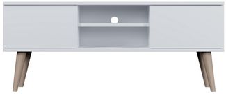 Raumhirsch Furniture Lowboard Toronto (Einzelmöbel, TV-Lowboard), Soft-Close, Kabeldurchführung, Massivholz-Buchenfüße