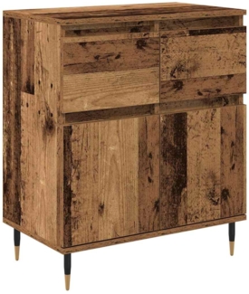 vidaXL Sideboard Altholz 60 x 35 x 70 cm Verbundholz und Eisen 881723