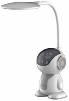 Maxcom LuminaGlow 7W LED-Tischlampe Grau