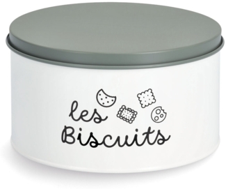 Vorratsdose Les Biscuits, weiß - Ø 21,5 x 12 cm