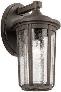 Elstead Fairfield Large Außenwandleuchte hängend bronze klar