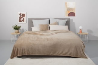 my home Tagesdecke Desner3, mit Cashmere-Touch, viele Farben erhältlich, Decke ab 140x210 cm