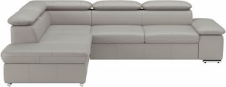 sit&more Ecksofa Valentine L-Form, B: 272 cm, mit Arm- & Kopfteilverstellung, optional mit Bettfunktion