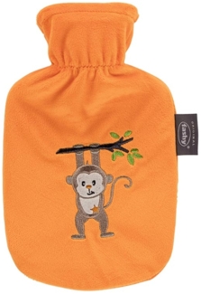 Fashy Wärmflasche mit Flauschbezug Affe Aiko 0,8 L