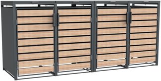 Westmann Metall Mülltonnenbox Lacina | 4x240 L |