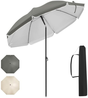 Woltu Sonnenschirm, UPF 50+, Balkonschirm φ135/155/175 cm, mit Tragetasche