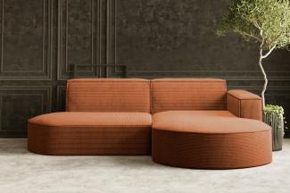 Kaiser Möbel Ecksofa Designer MODENA STUDIO L stoff Poso und Neve