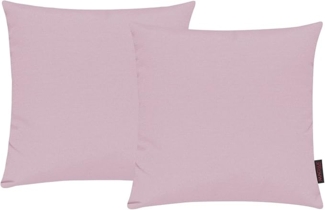 MAGMA Kissenhüllen FINO - ca. 50 x 50 cm - 2er Set altrose