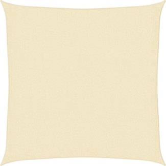 vidaXL Sonnensegel 160 g/m² Creme 3x3 m HDPE 311164