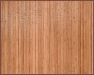 vidaXL Teppich Rechteckig Natur 80x100 cm Bambus 376901