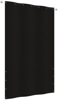 vidaXL Balkon-Sichtschutz Schwarz 140x240 cm Oxford-Gewebe 148556