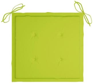 vidaXL Klappbare Gartenstühle 6 Stk. mit Kissen Massivholz Akazie 3065499