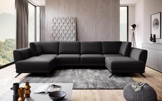 Wohnideebilder Larco Schwarz Ecksofas & Eckcouches CO-LA-10VER