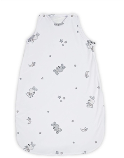 Lorelli Baby-Sommerschlafsack Summer, Länge 100 cm Breite 50 cm, 100% Baumwolle grau gemustert