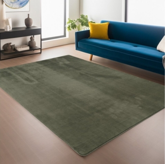 Ayyildiz Teppiche Teppich JOY 1400, rechteckig, Höhe: 11 mm, auch Läufer, uni Kurzflor, Wohnzimmer, Kinderzimmer