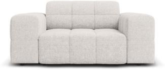 Micadoni Sessel Jennifer 1-Sitzer Chenille Hellgrau