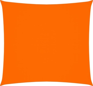 vidaXL Sonnensegel Oxford-Gewebe Quadratisch 5x5 m Orange 135691