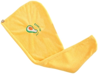 Coonoor Turban-Handtuch Turban Handtuch mit Knopf, (2-St)