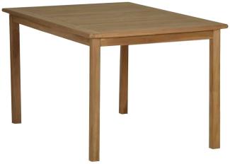 MiaMöbel Teak Esstisch 150x90cm Massivholz Teak Modern