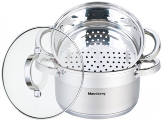 Klausberg Klausberg Dampftöpfe 24cm 3 Elemente KB7144