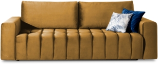 Eltap Lazaro Sofa (Monolith 48) mit Schlaffunktion