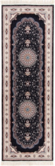 Morgenland Orientteppich - Vianna - läufer - 200 x 100 - Schwarz