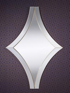 Casa Padrino Luxus Spiegel / Wandspiegel Gold 107 x H. 151 cm - Luxus Qualität