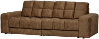 Sofa Date aus Struktursamt, Brass