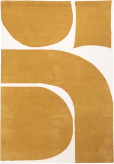 Morgenland Designer Teppich - 200 x 140 cm - gold