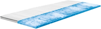 Frankenstolz Relax Gelart Matratzentopper 200x200 cm, Kernhöhe ca. 4 cm