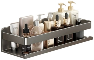 OYLCDI Duschablage Ohne Bohren, Edelstahl Eckregal,30/40/50cm,Duschkorb, hregal Aluminium Rostfrei,Badezimmer Duschablage, Schwarzes Aufbewahrungsregal für Bad und Küche,Gewürzregale