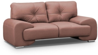Beautysofa 2-Sitzer MAXIME LUX, mit Wellenunterfederung