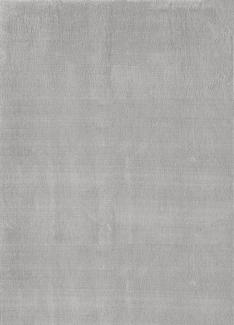 Waschbarer Teppich Camilla Läufer - 80x150 cm - Silberfarbe