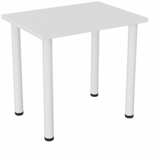 Platan Room Esstisch BOSTON, 80 oder 100 cm breit, Küchentisch, Schreibtisch, verstellbare Beine