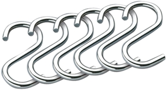S-Haken 5 cm, 6 Stück