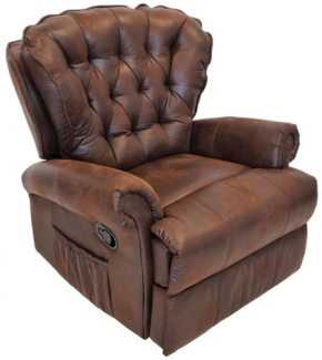 abc HOME Sessel PU, Massage, Aufstehfunktion, Liegefunktion