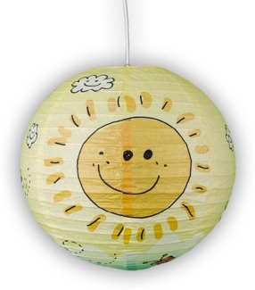 Pendelleuchte Papierballon Sunny