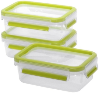 EMSA Frischhaltedosen Clip & Close 3-teilig grün