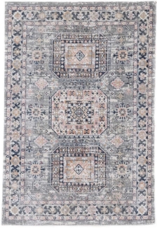 carpetfine Teppich Omen_3, rechteckig, Höhe: 3 mm, Orient Vintage Look, Wohnzimmer