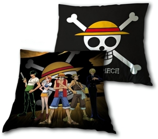 One Piece Anime Dekokissen Anime One Piece Luffy and Crew Kissen Dekokissen Cushion 40x40 cm