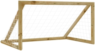 vidaXL Fußballtor, Kiefernholz imprägniert, 160 x 80 x 100 cm