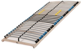 Lattenrost 100x200 cm 28 Latten 7-Zonen Belastbarkeit ca. 140 kg Schichtholz aus Birke Montage in Eigenregie Made in Germany