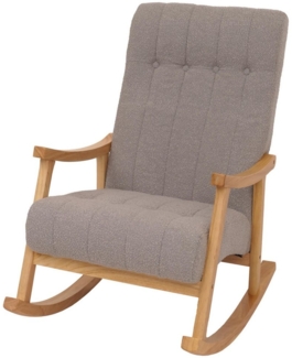 MCW Schaukelstuhl MCW-K10-B, Mit dekorativen Zierknöpfen