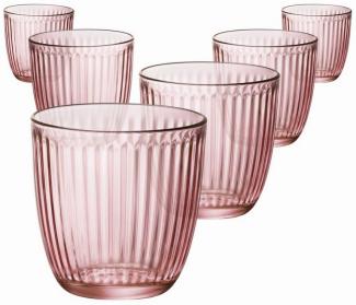 Gläserset Bormioli Rocco Line Lila 6 Stück Glas (290 ml)